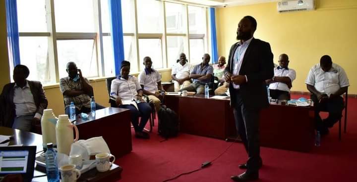Envag MD opening Training Session with Client on Governance issues affecting the County with specifics in the Water Sector.