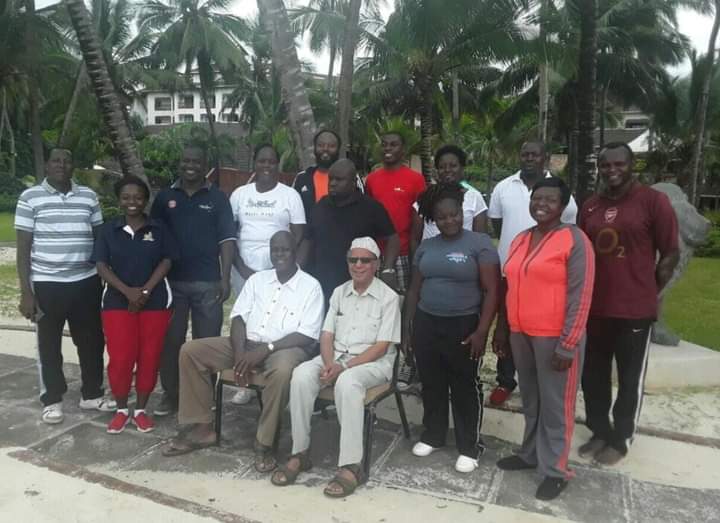 Human Resource Management Team building with members of the Maseno Retirement Benefits Scheme at Mombasa Whitesands Beach Hotel in Mombasa, Kenya.