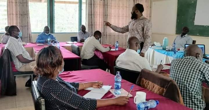 Inhouse sensitization of Key staff at the Envag office in Nairobi. Key staff needed to travel to Projects in South Sudan and Rwanda.